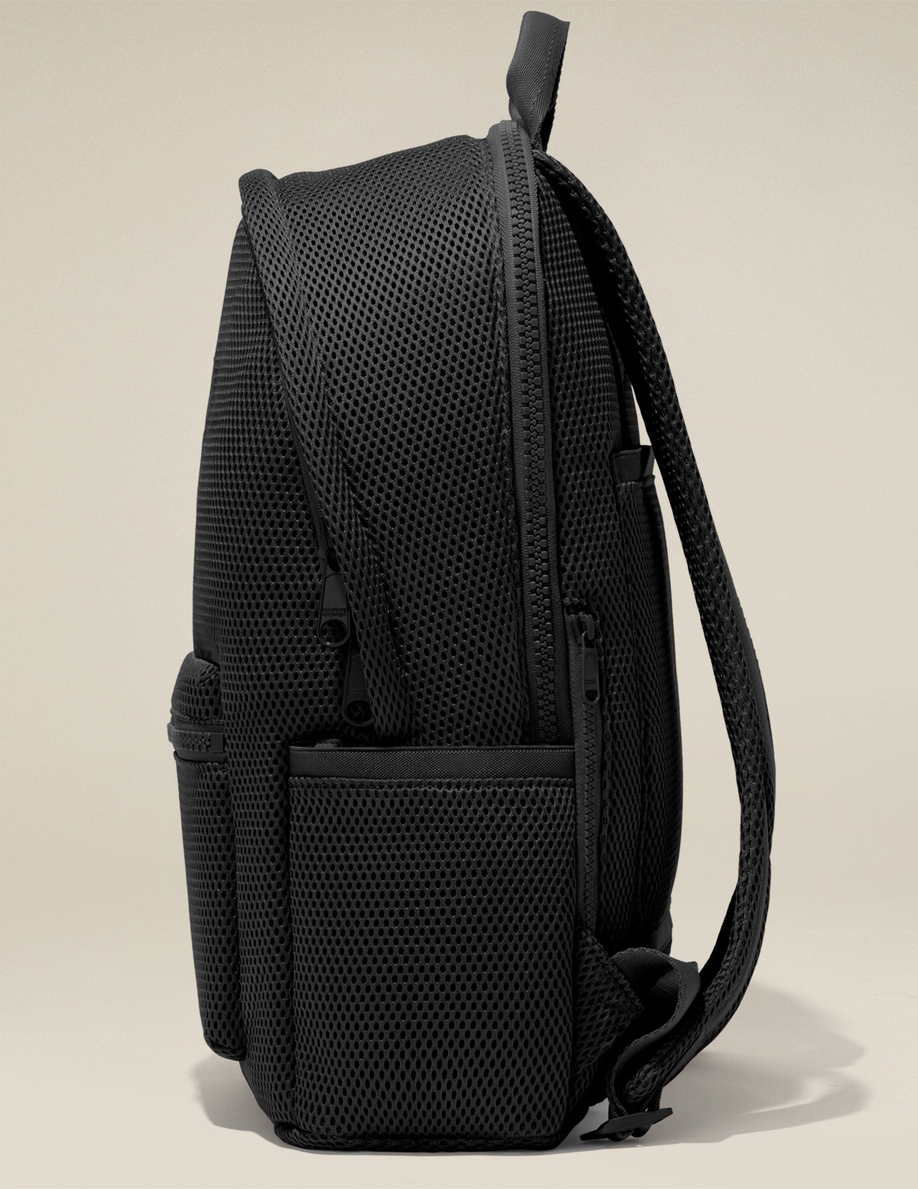 black dagne dover mesh backpack. 