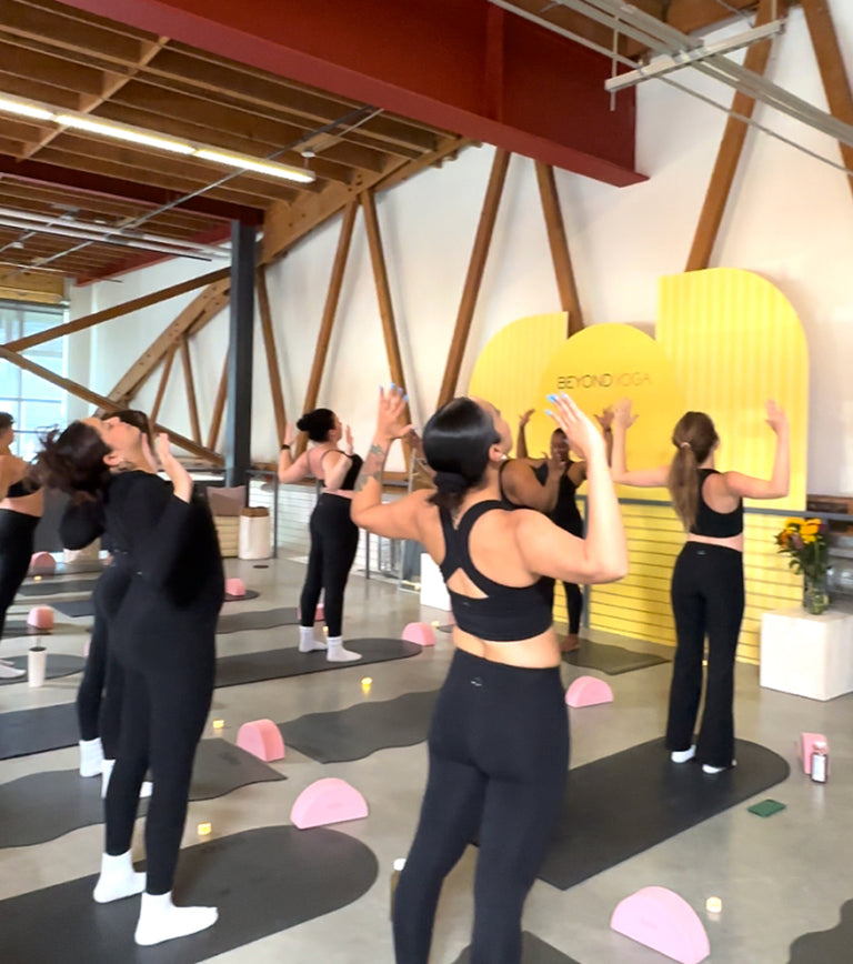 beyond yoga office space.