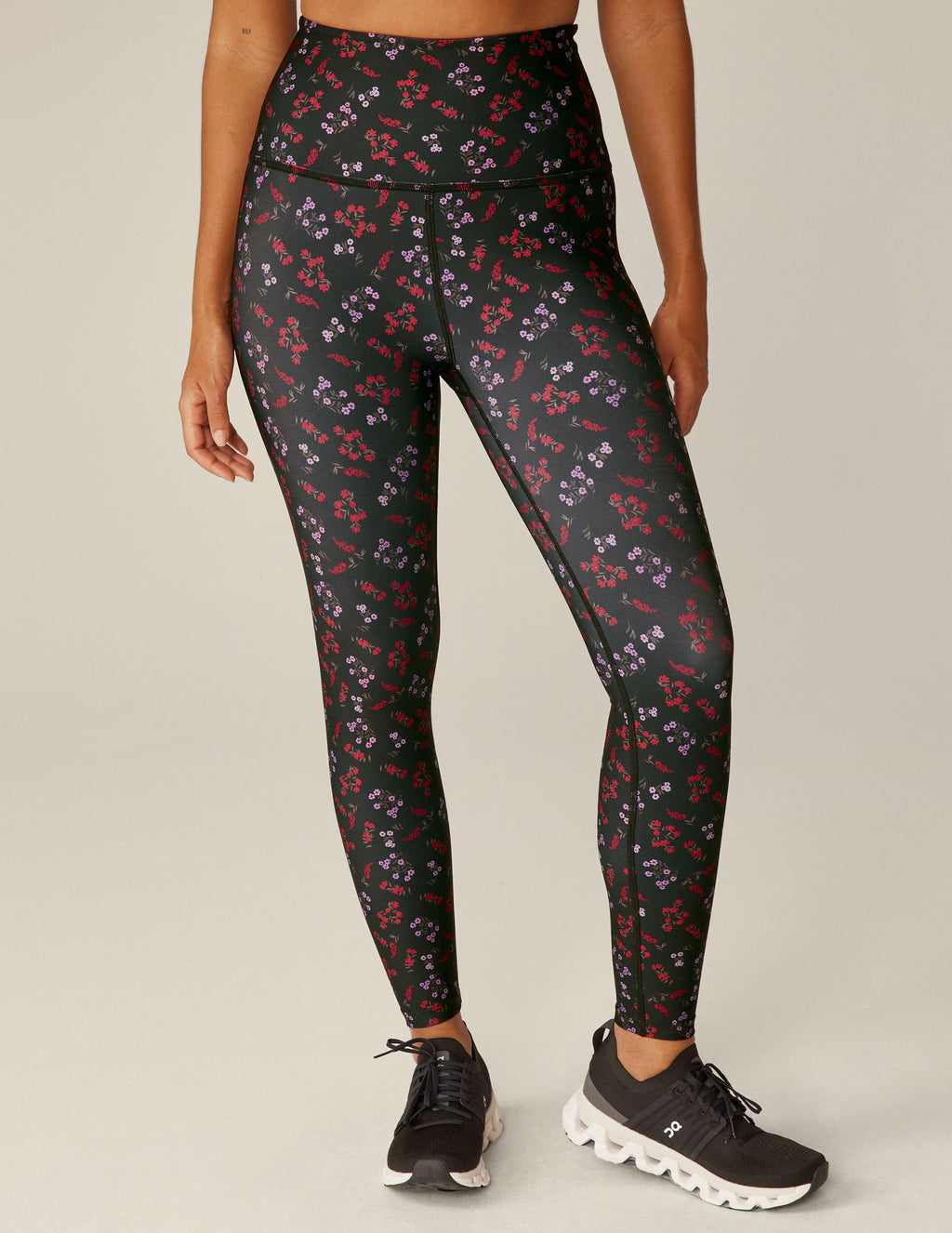Forget Me Not Floral Endurance Light High Waisted Midi Legging Featured Image