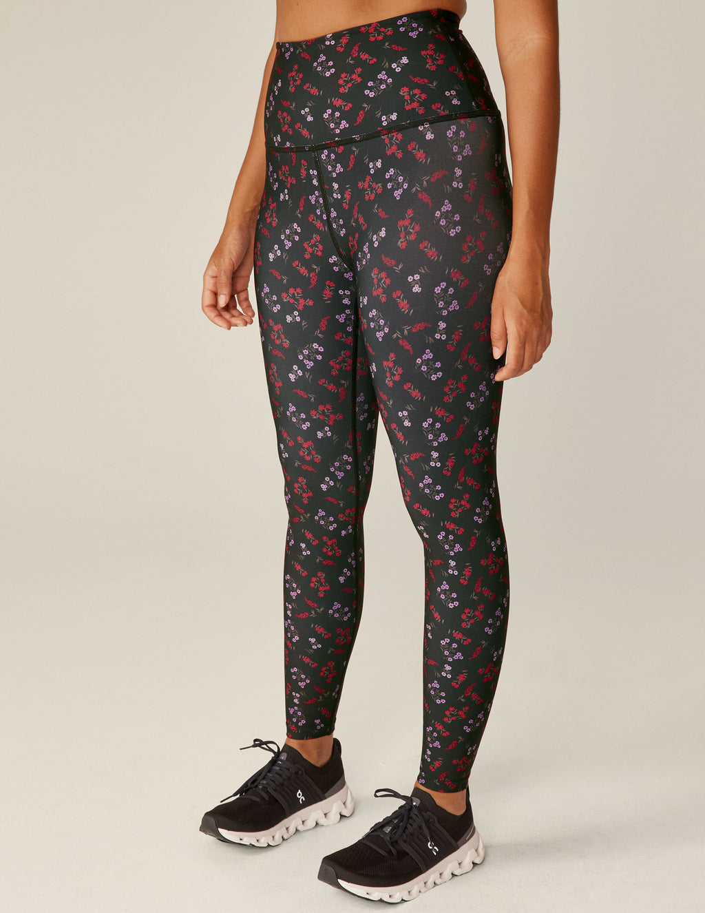 Forget Me Not Floral Endurance Light High Waisted Midi Legging Secondary Image