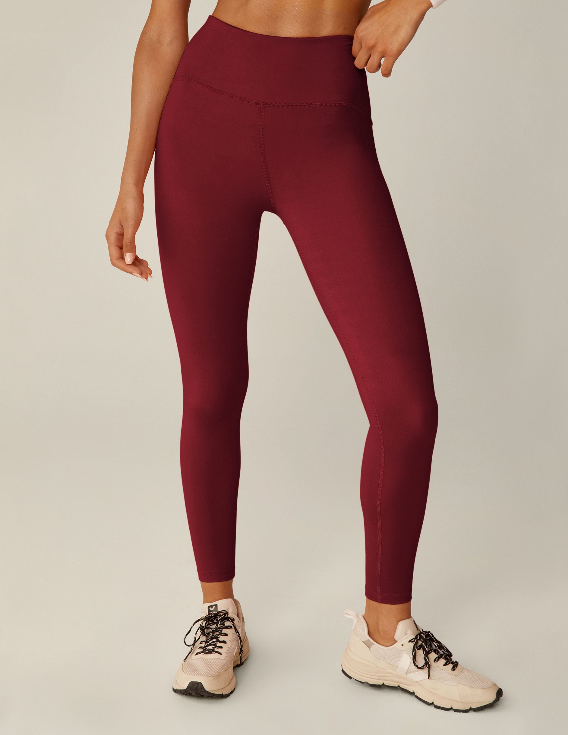 Fabletics maroon leggings hotsell