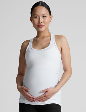 Featherweight Let It Grow Racerback Maternity Tank