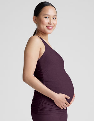 Featherweight Let It Grow Racerback Maternity Tank