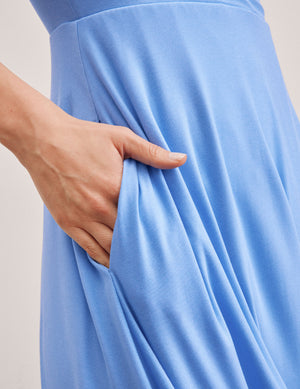 Featherweight At The Ready Square Neck Dress