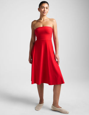 Featherweight Strapless Dress