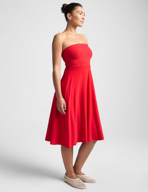 Featherweight Strapless Dress