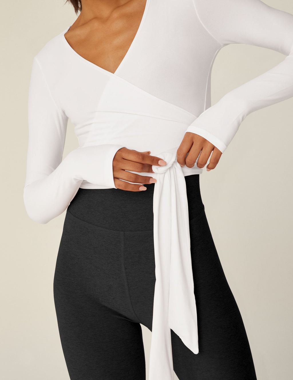 Featherweight Waist No Time Wrap Top Featured Image