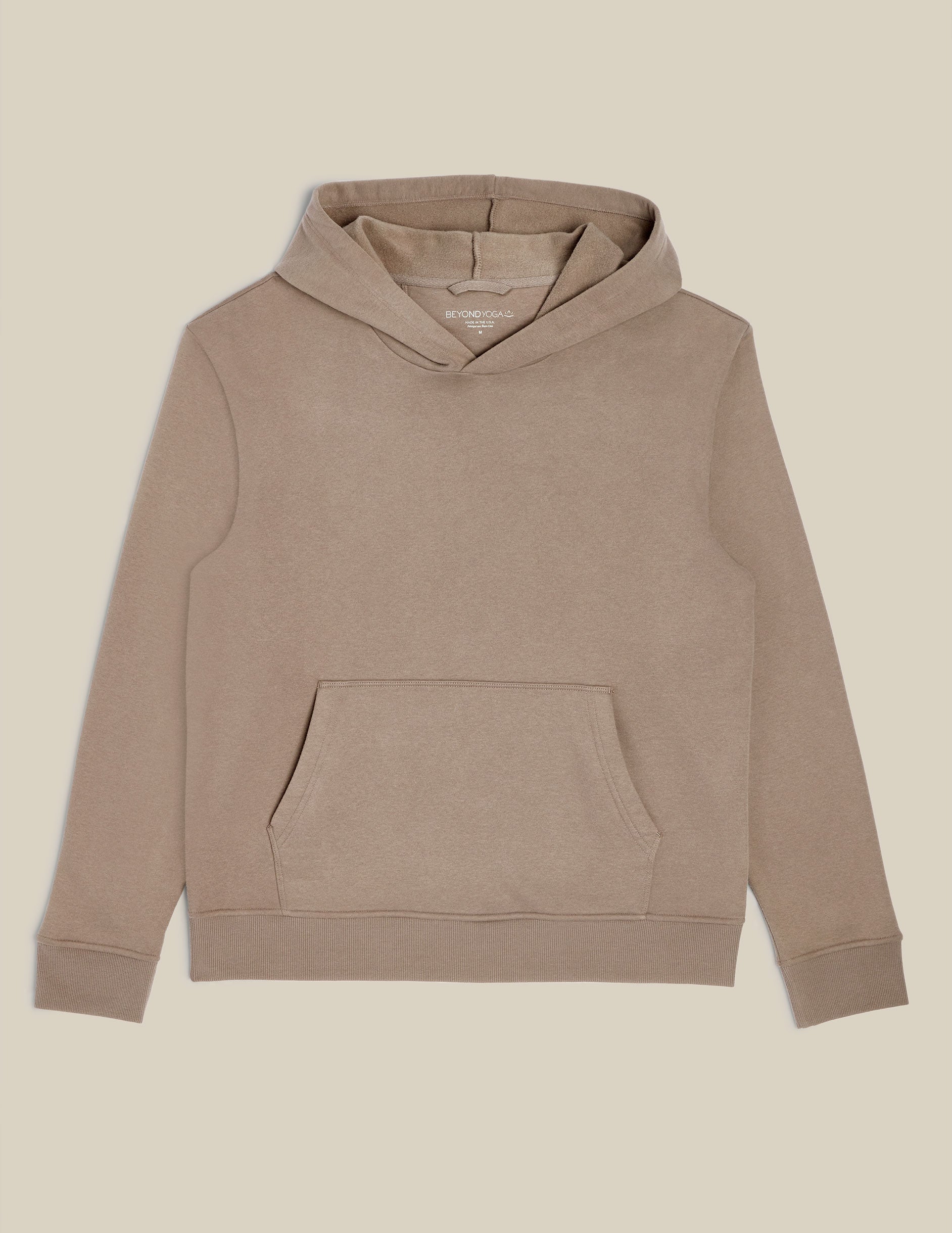 brown mens hoodie.