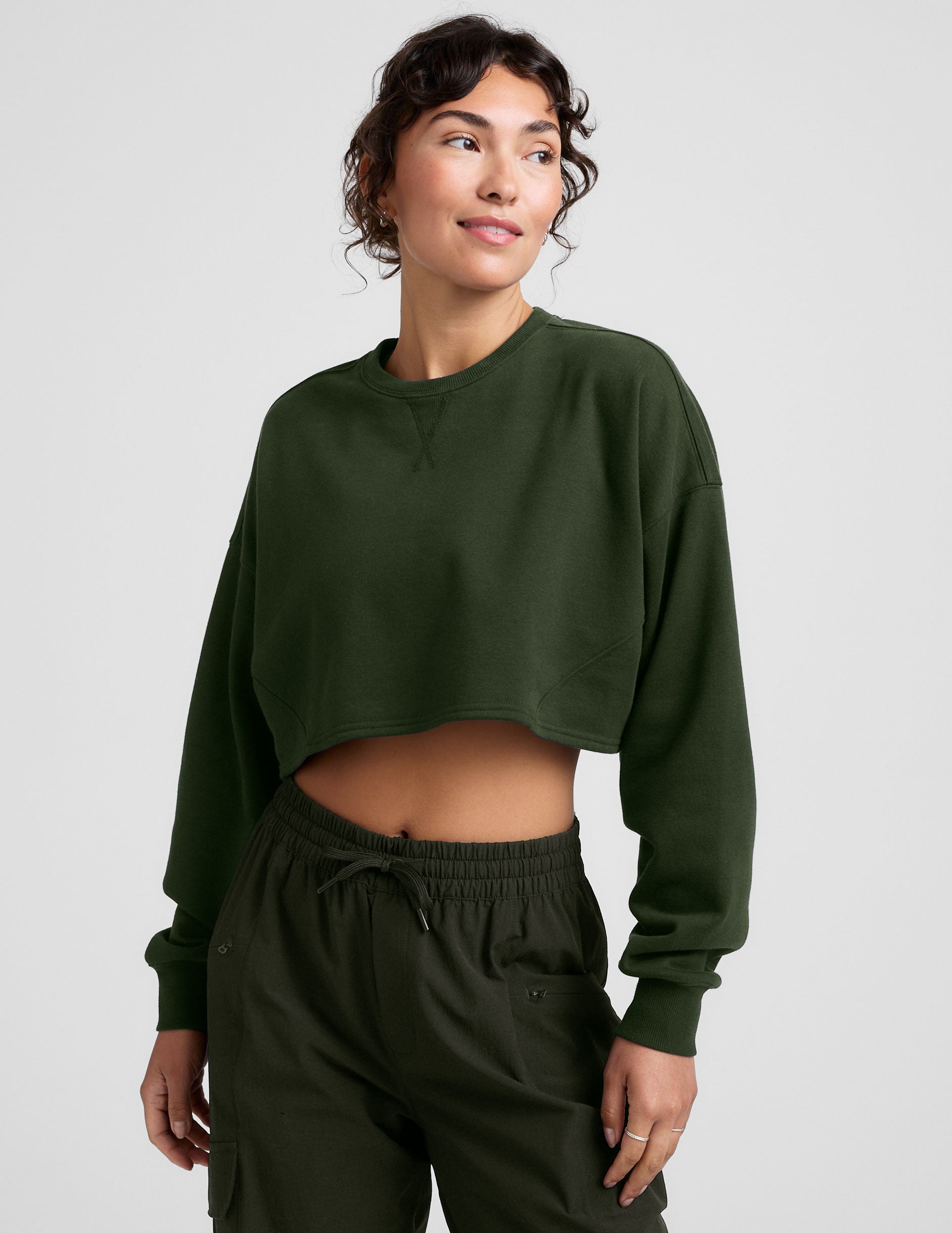 EVERYDAY I LIKE Cropped ショートスウェット EVERYDAY I LIKE Cropped ショートスウェット