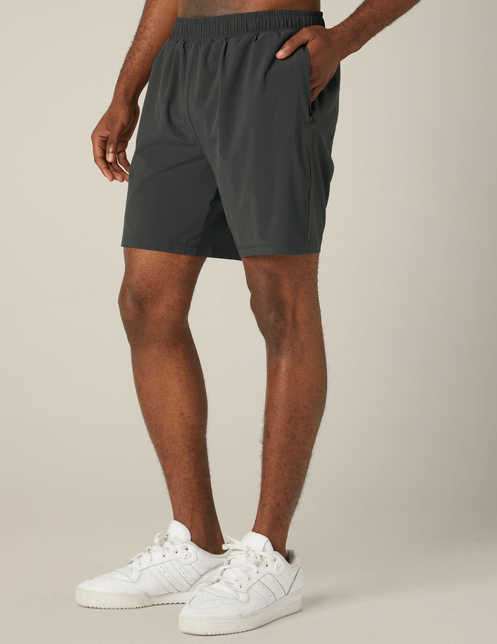 dark gray mens shorts