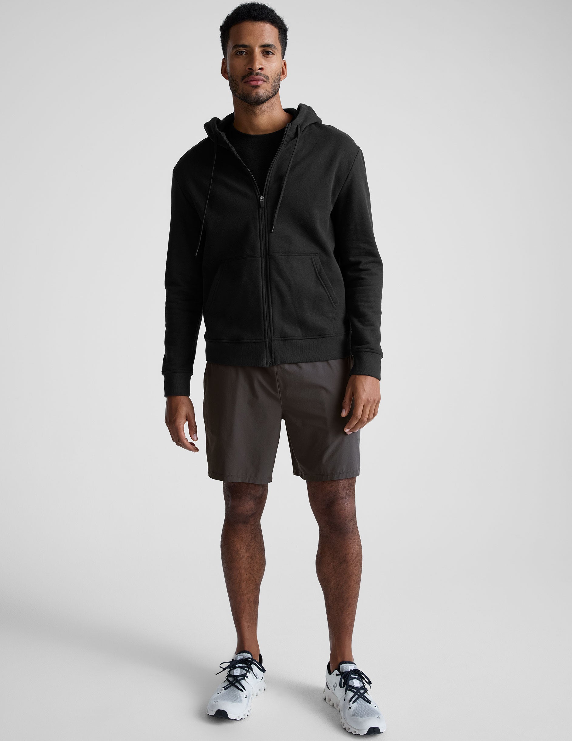 dark gray mens shorts