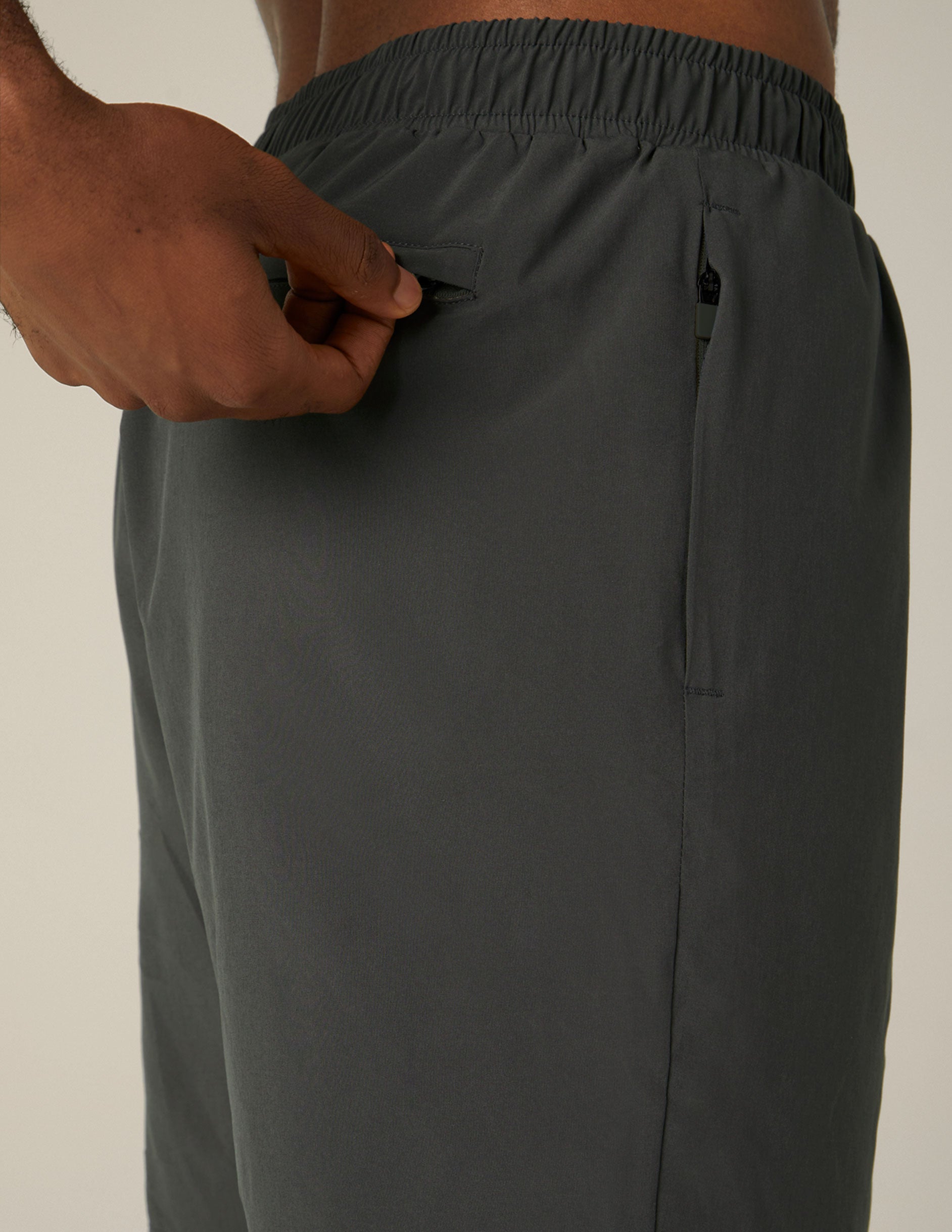 dark gray mens shorts