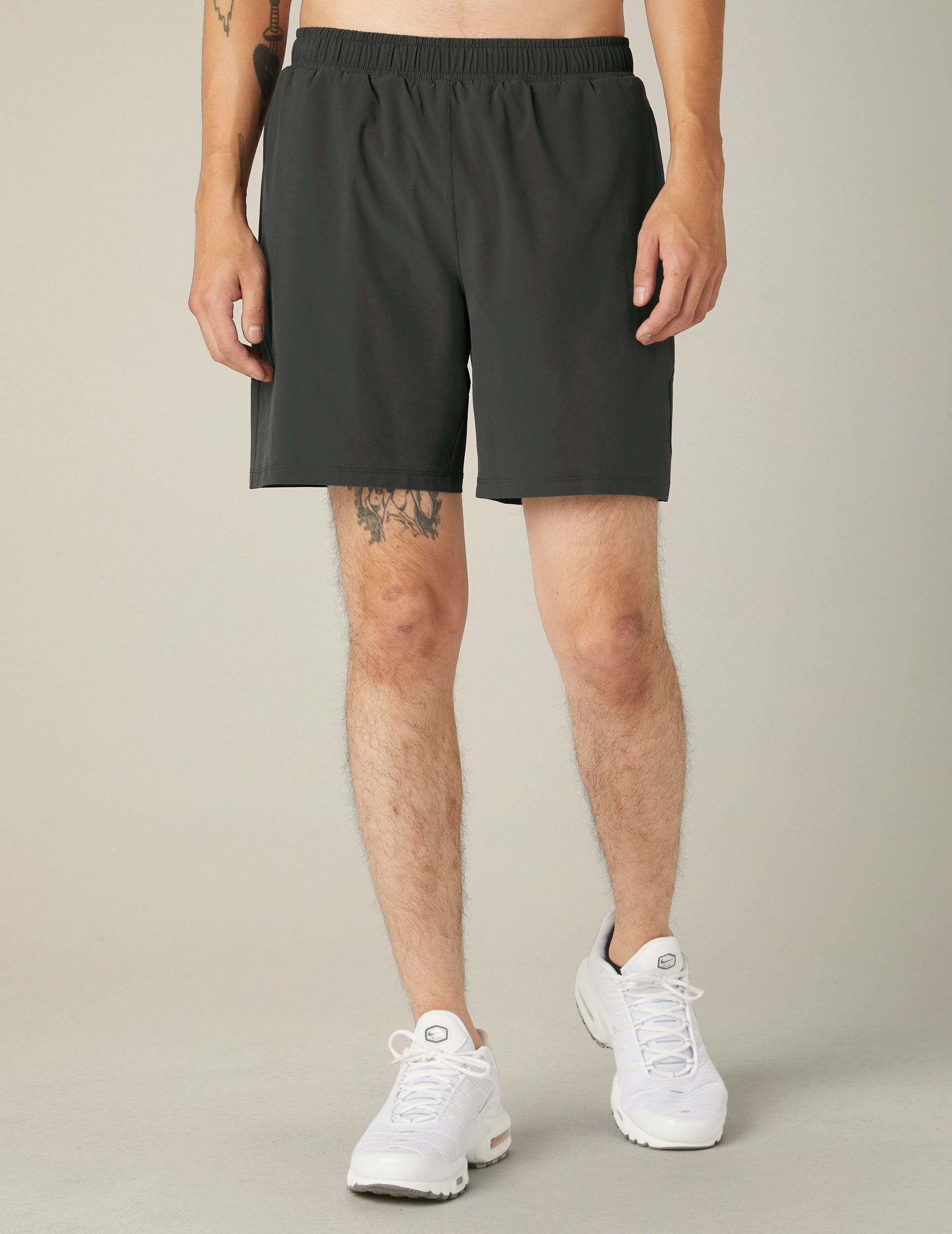 gray mens athletic shorts.