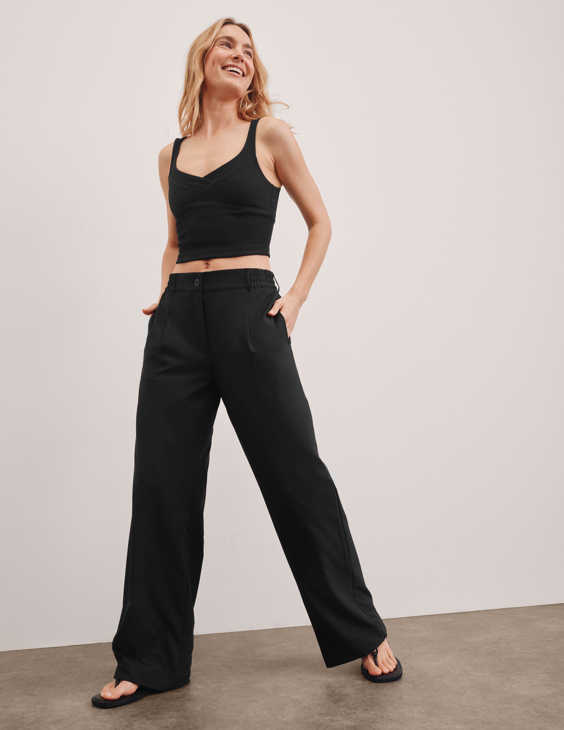 Palazzo Pants Wide Leg Cropped Yoga Pants Wide Leg Cropped Flare