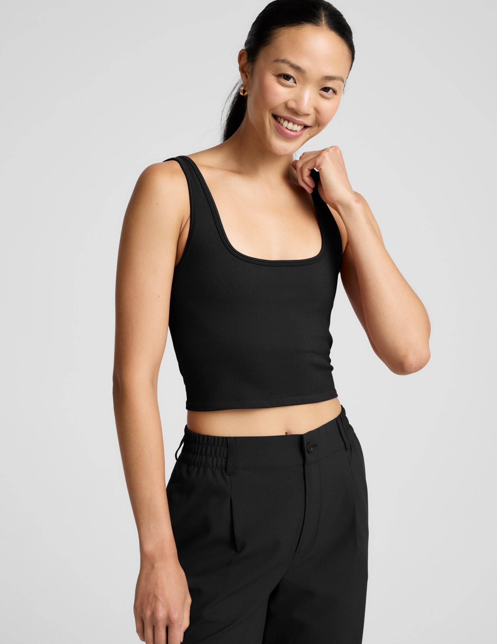 Keep It Cool Seamless Cropped Tank | Beyond Yoga Keep It Cool Seamless Cropped Tank | Beyond Yoga