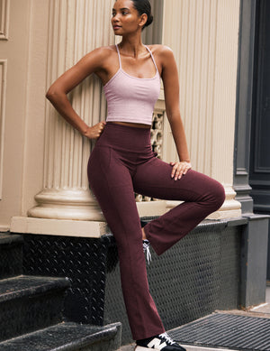 Spacedye High Waisted Practice Pocket Bootcut Pant