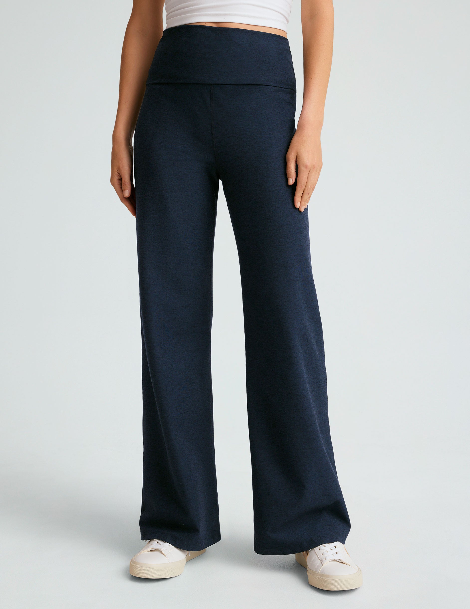 Spacedye Foldover Wide Leg Pant - Main Image