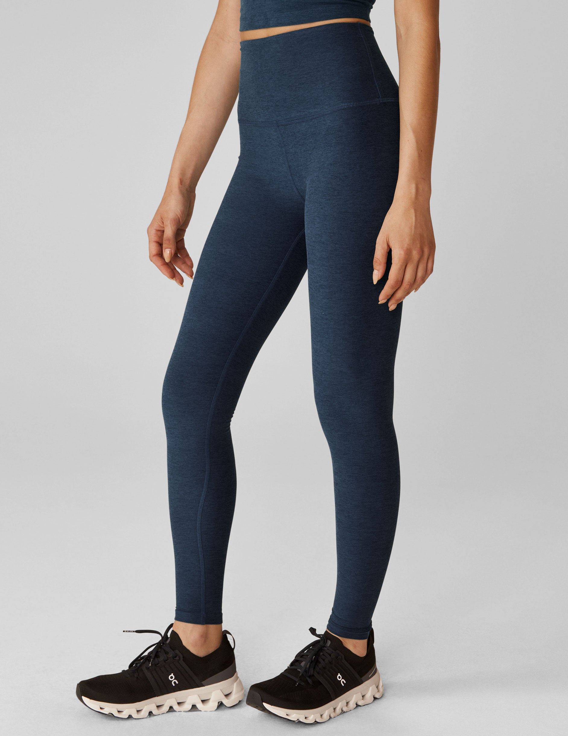 blue midi legging