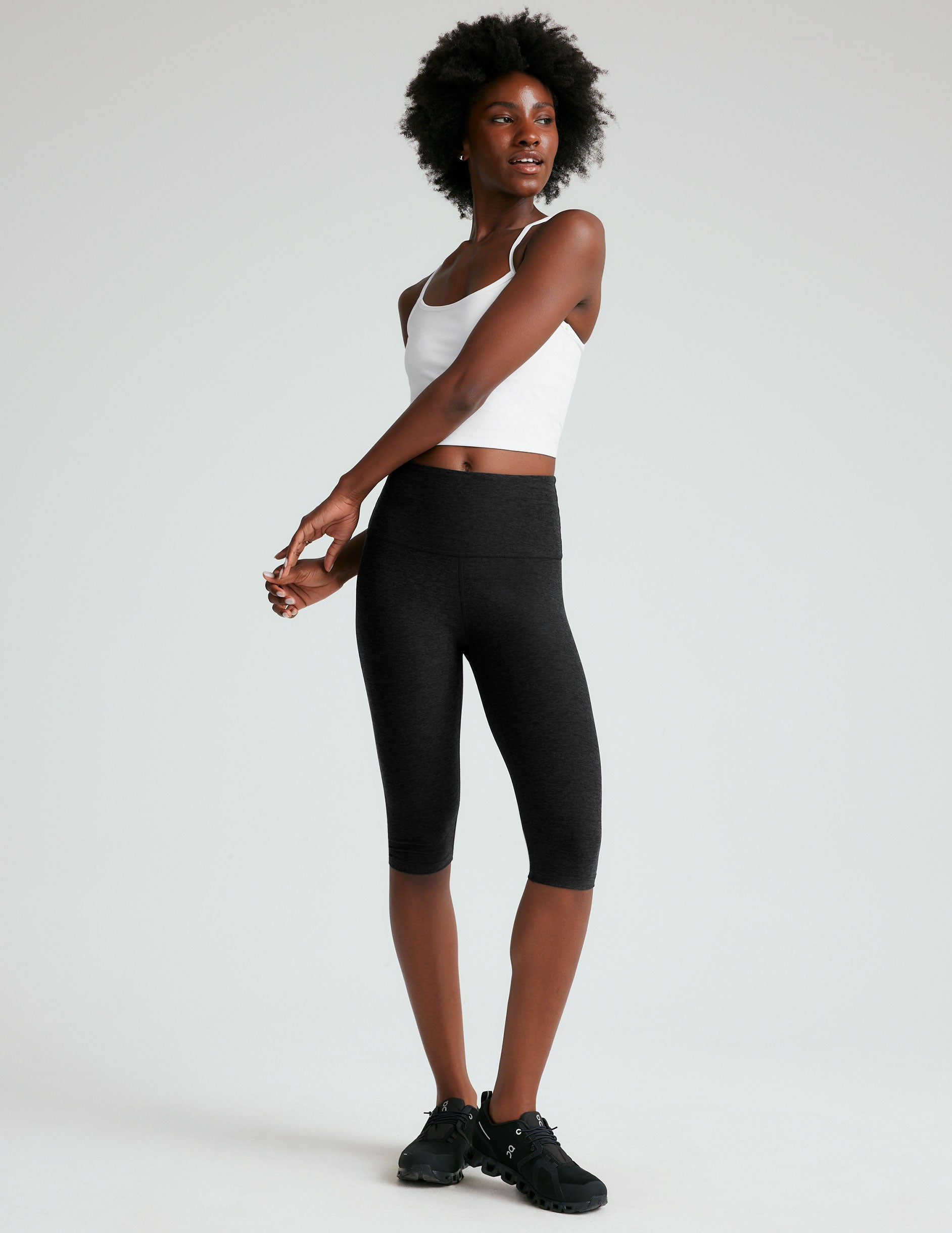 Spacedye Pedal Pusher High Waisted Legging Beyond Yoga