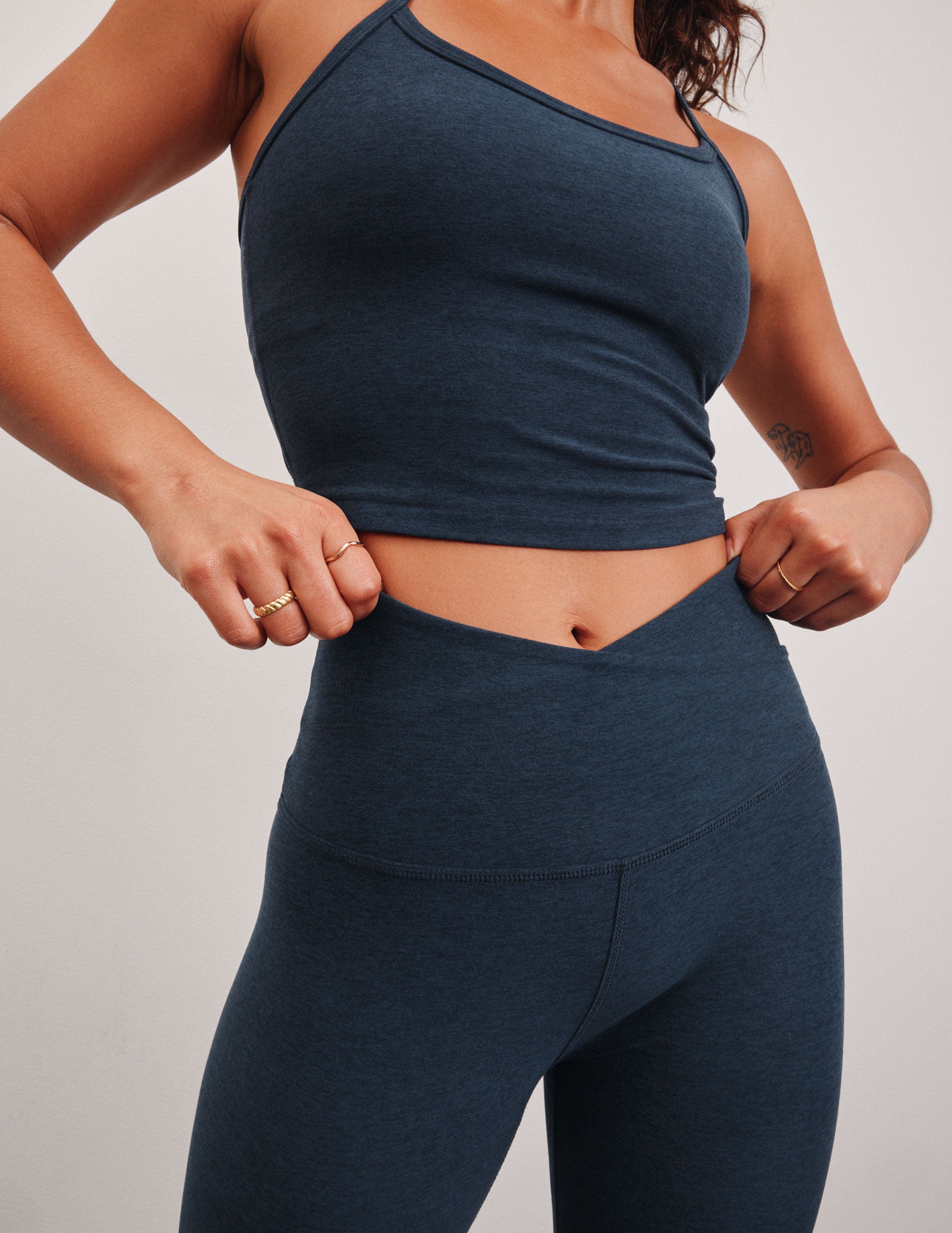 Beyond Yoga Nice Yoga Wear Spacedye High Waisted Midi Yoga
