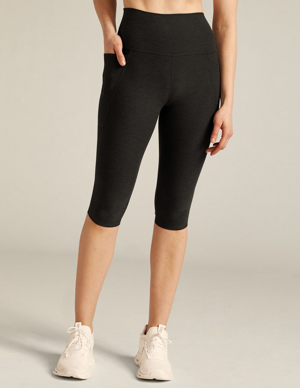 Spacedye High Waisted Pocket Pedal Pusher Legging Featured Image