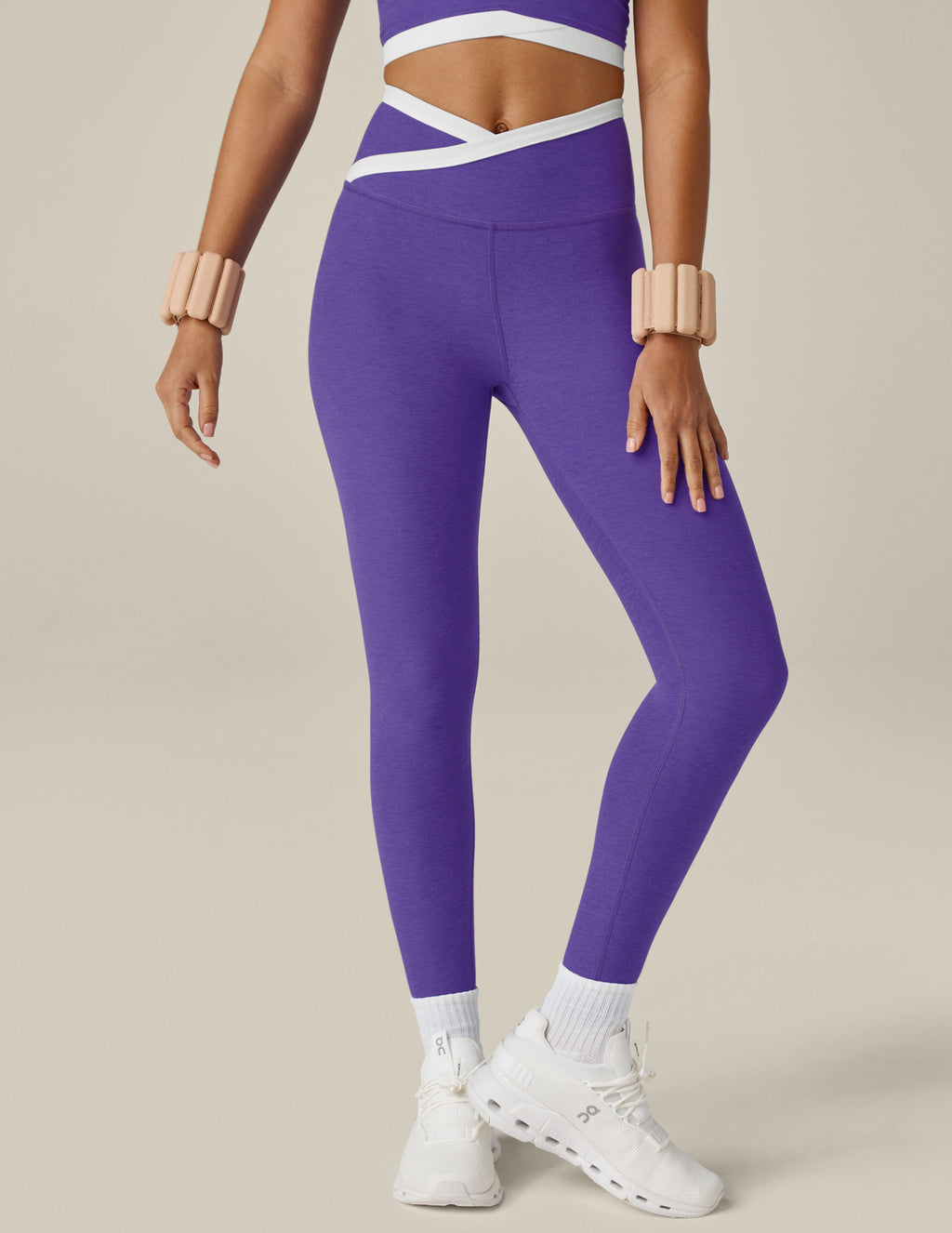 Spacedye Outlines High Waisted Midi Legging Featured Image