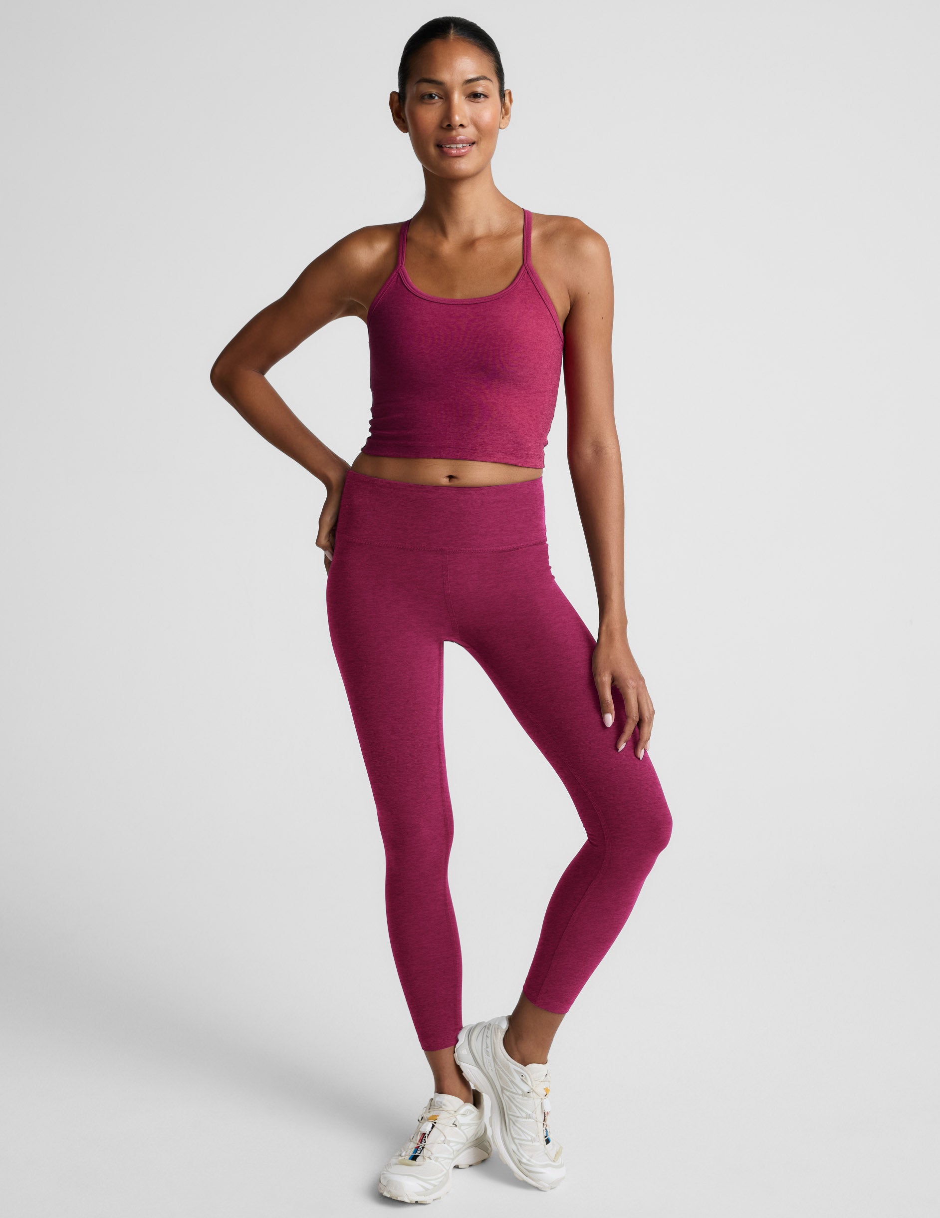 Spacedye Mid Rise Legging | Beyond Yoga
