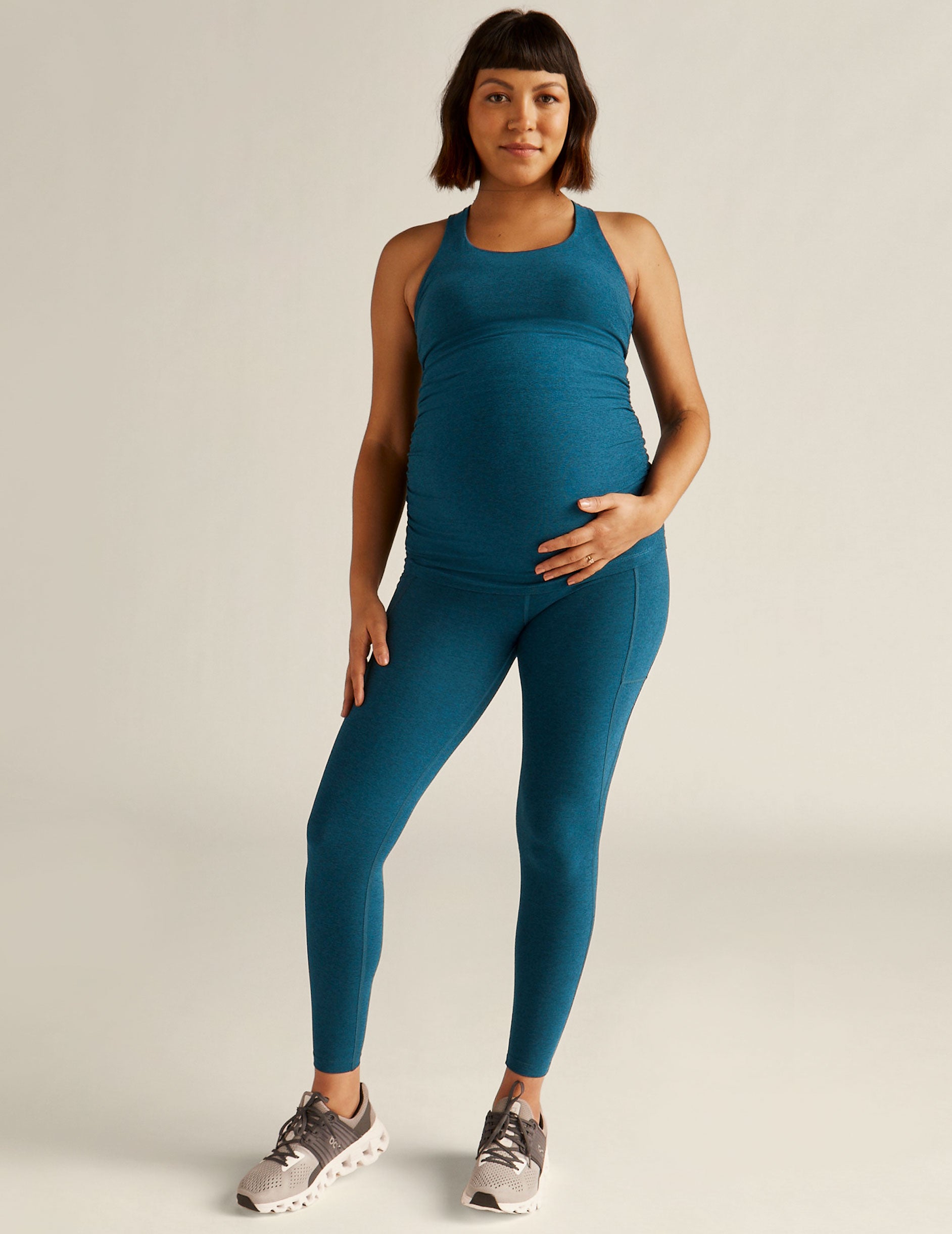 Spacedye Bases Covered Maternity Tank