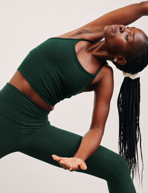 Spacedye Slim Racerback Cropped Tank