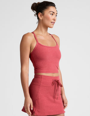 Spacedye Slim Racerback Cropped Tank