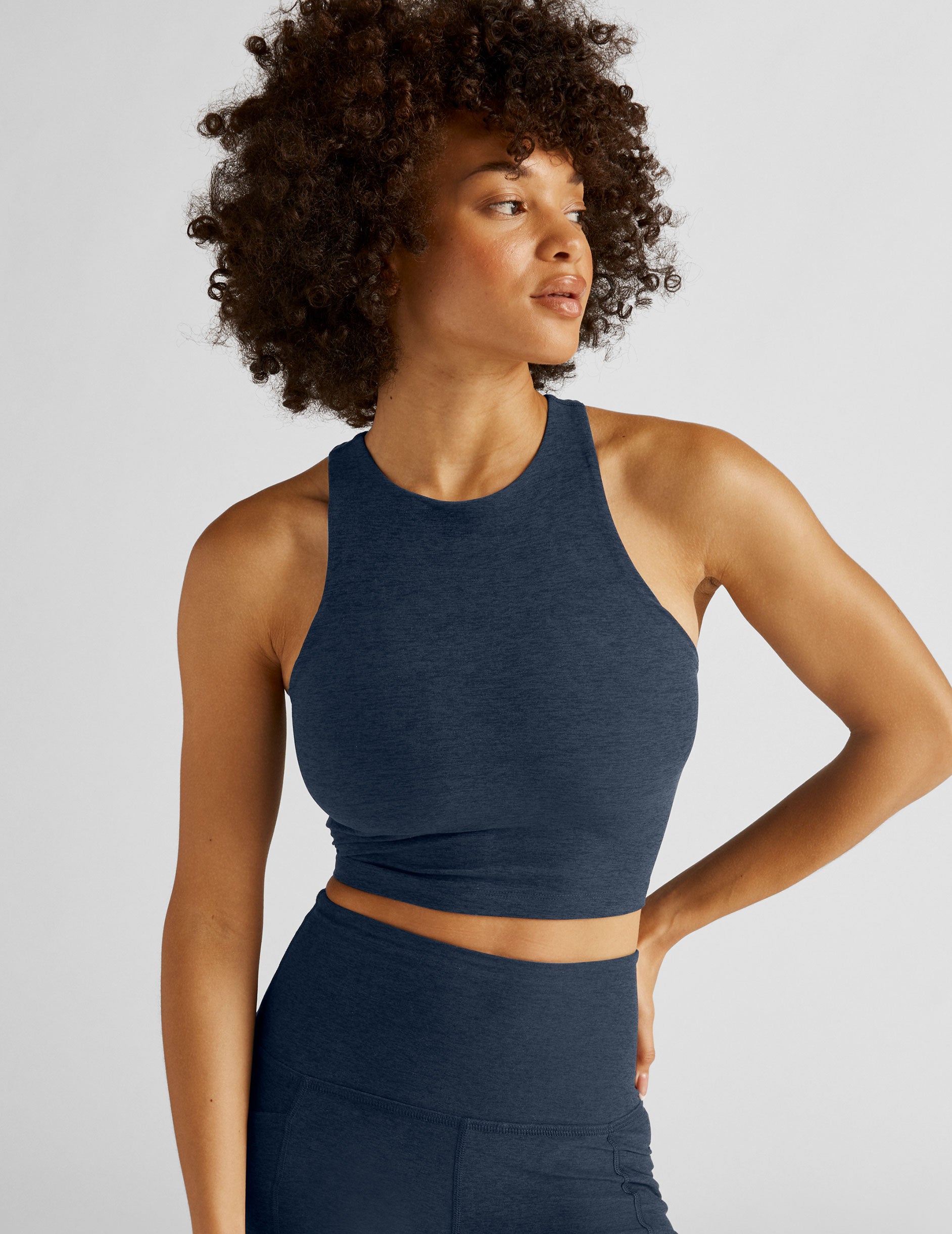 Beyond Yoga orders Navy Cropped Tank NWT