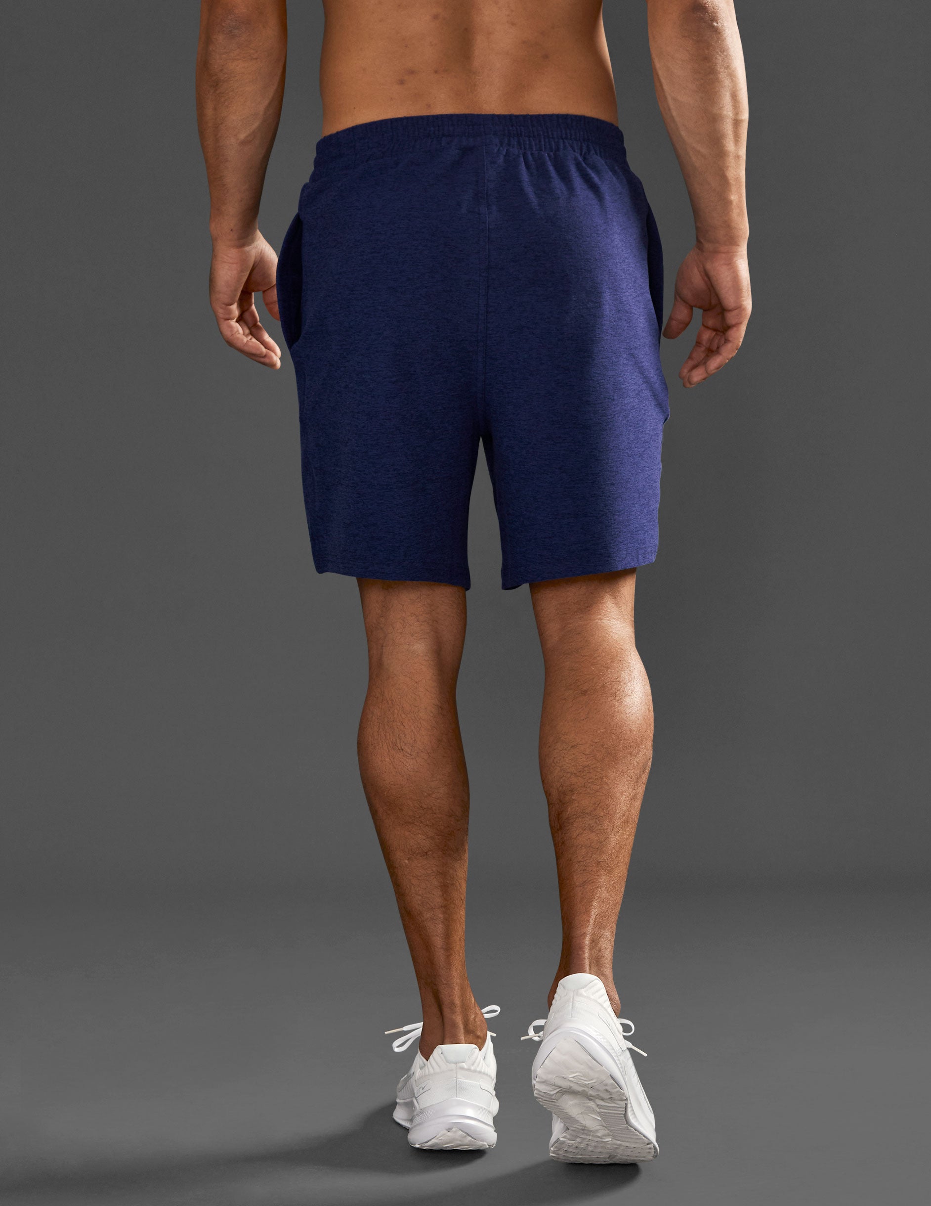 blue mens shorts