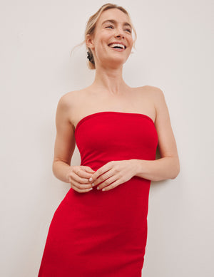 Spacedye Strapless Dress