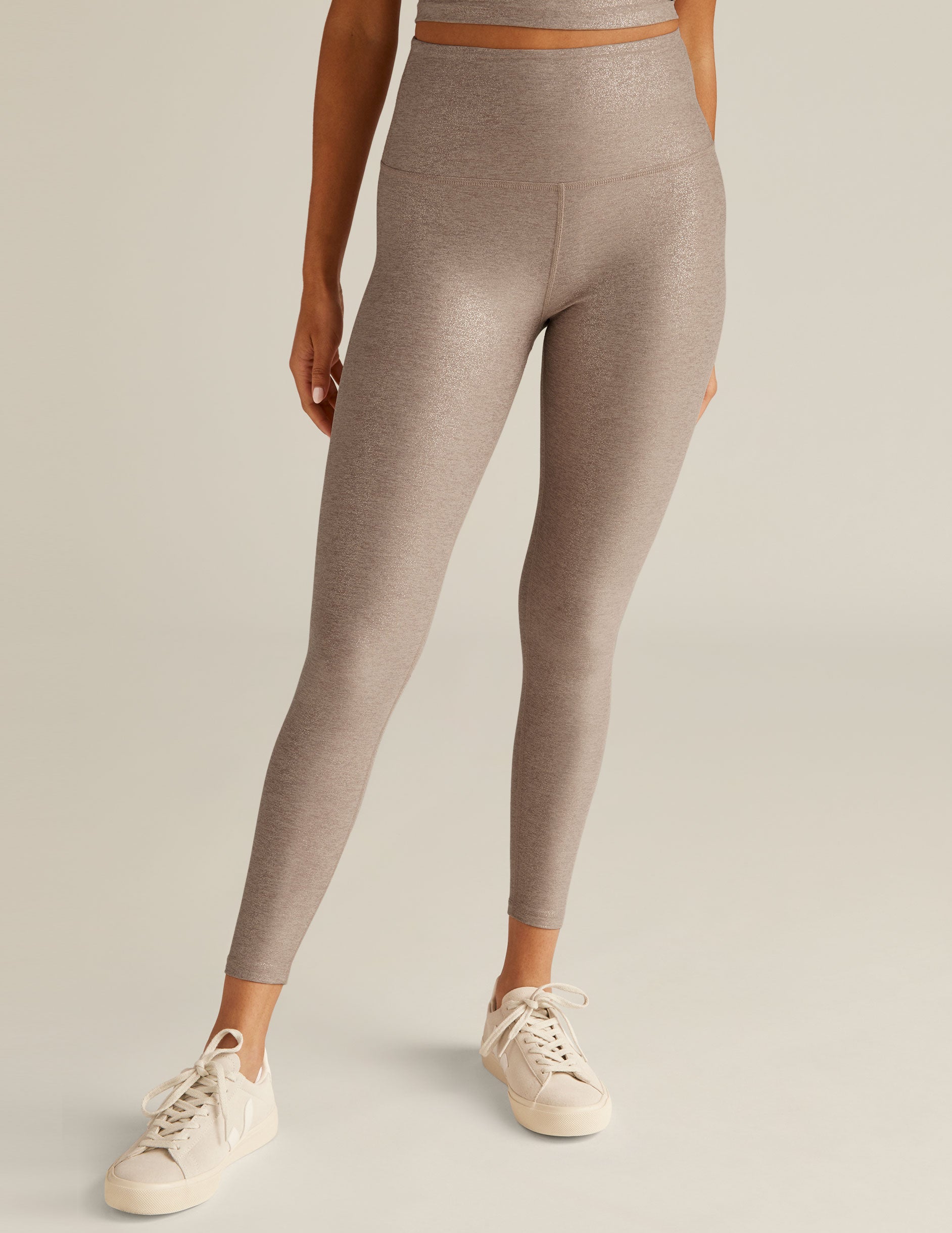 Urban Outfitters Beyond Yoga Softshine Sparkly High-Waisted Midi Legging