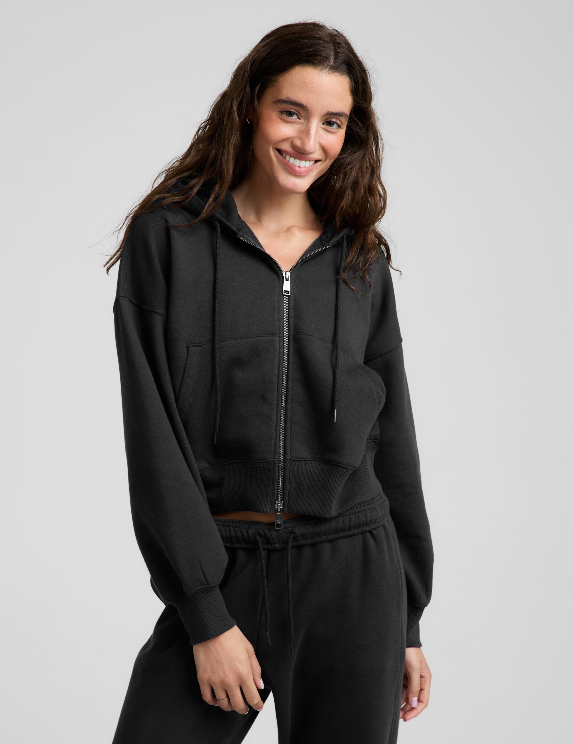 LuxeFleece 2.0™ Hooded Full-Zip Jacket | Beyond Yoga