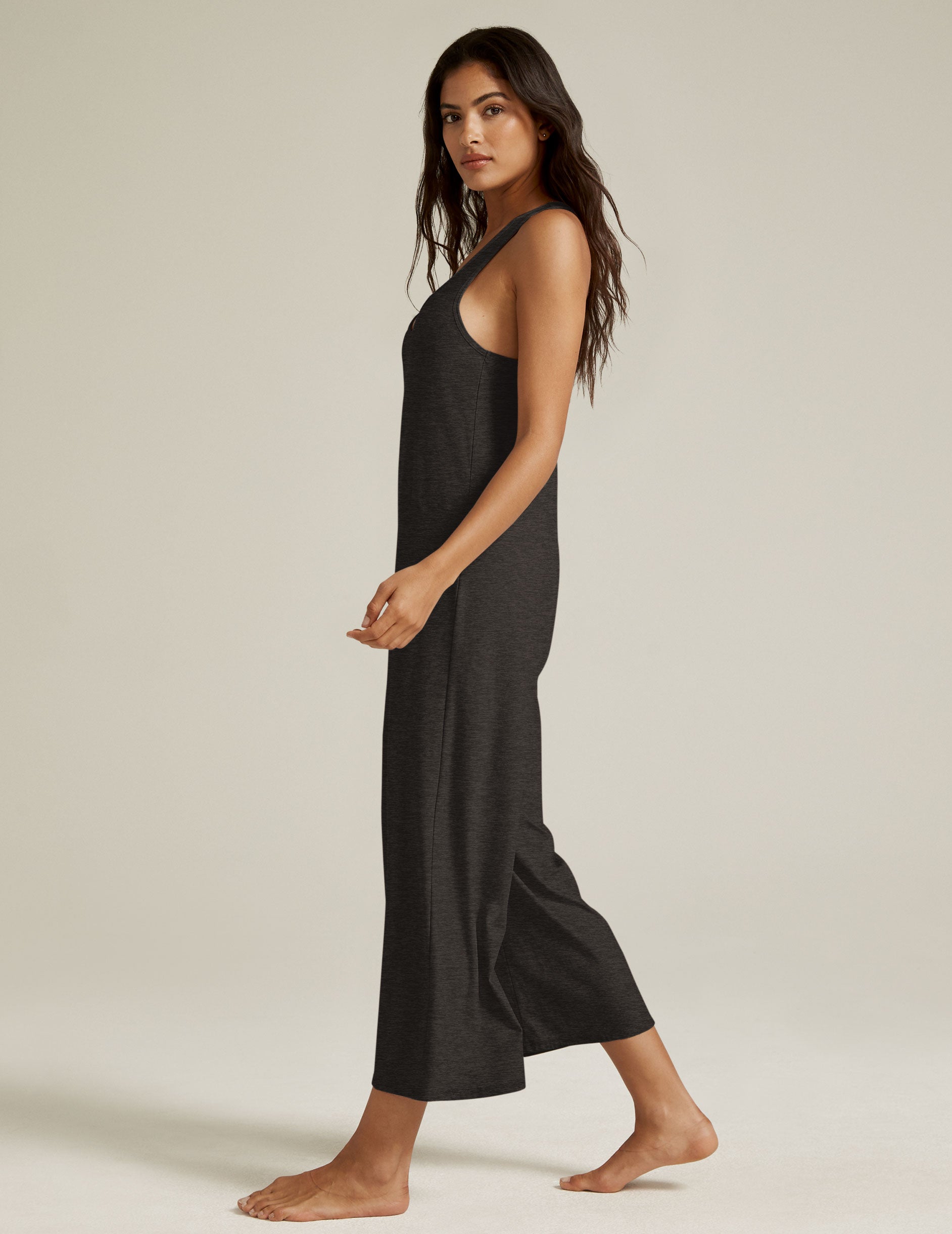 black sleep jumpsuit