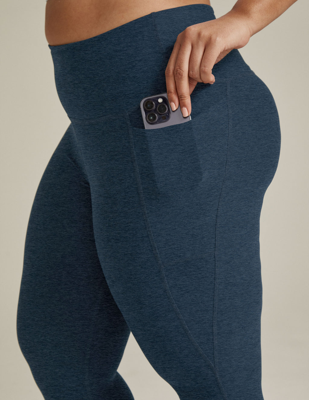 Spacedye Out Of Pocket High Waisted Midi Legging Featured Image