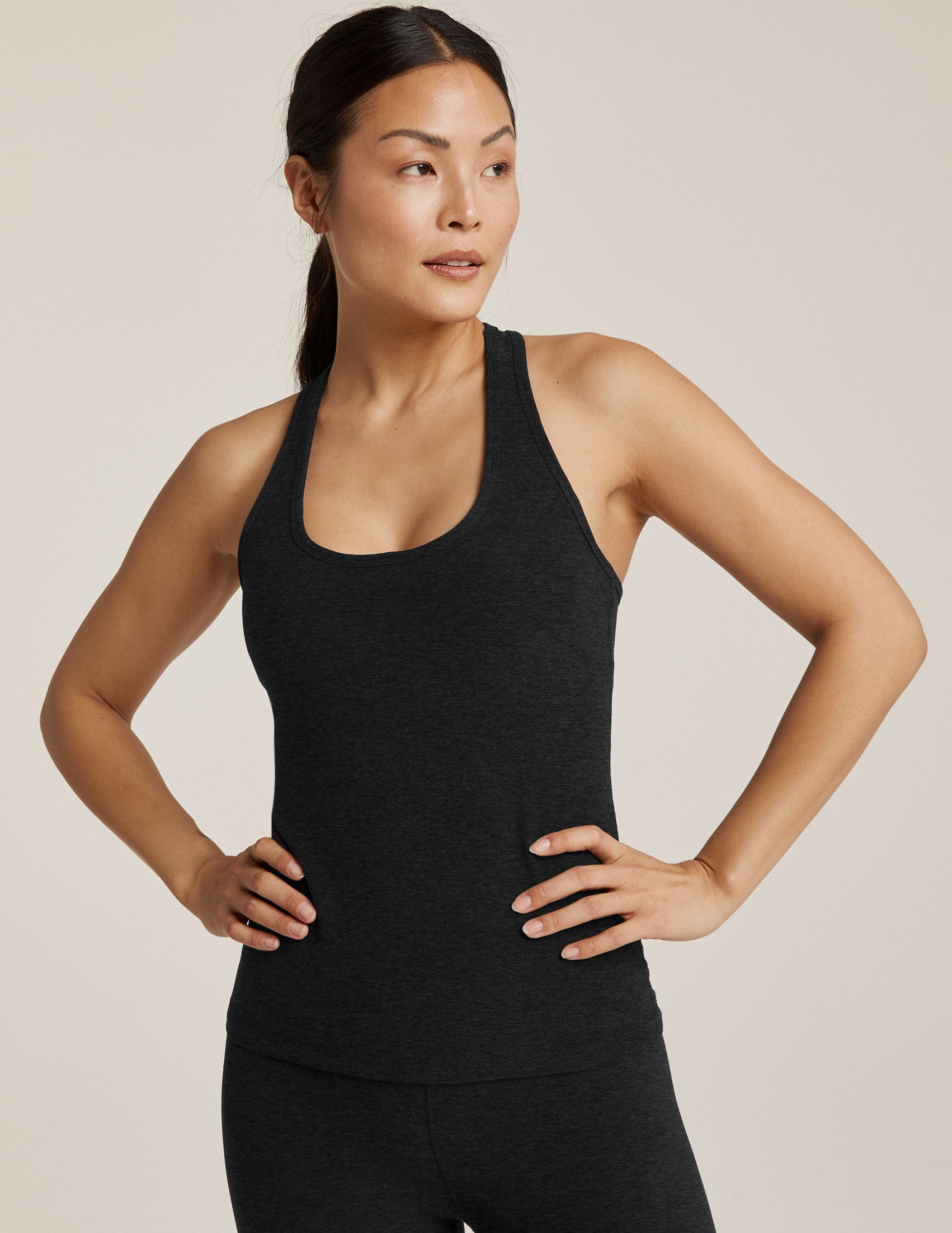 Women's Stretch Cotton Short Sleeve with Built-in Shelf Bra Shirt Yoga T  Tops