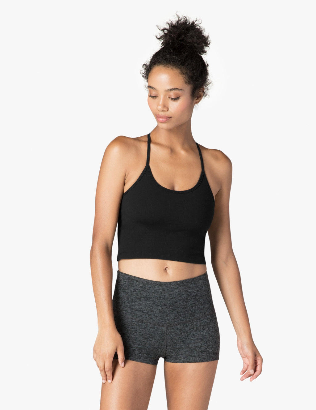 Slim Racerback Cropped Tank Featured Image