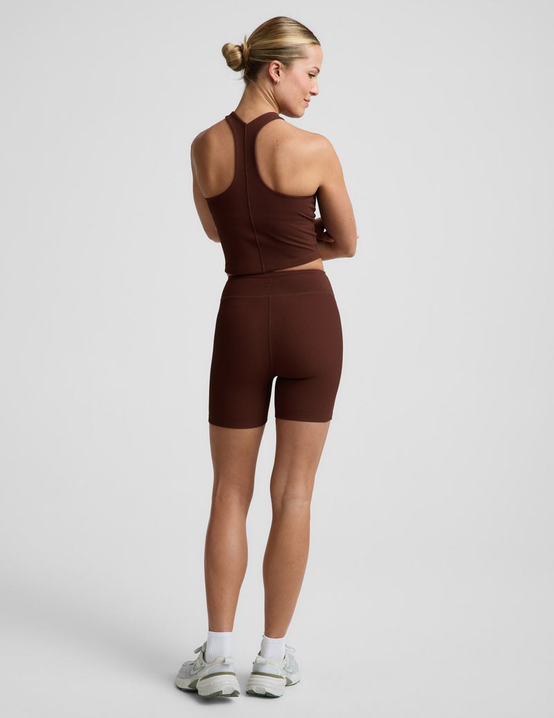 Impulse Ribbed High Neck Tank