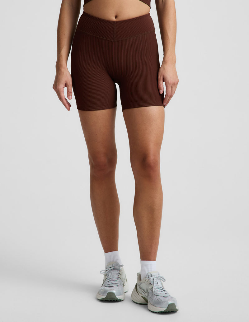Impulse Ribbed V-Waist 5" Biker Short