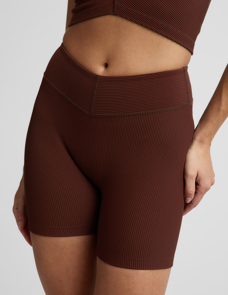Impulse Ribbed V-Waist 5" Biker Short