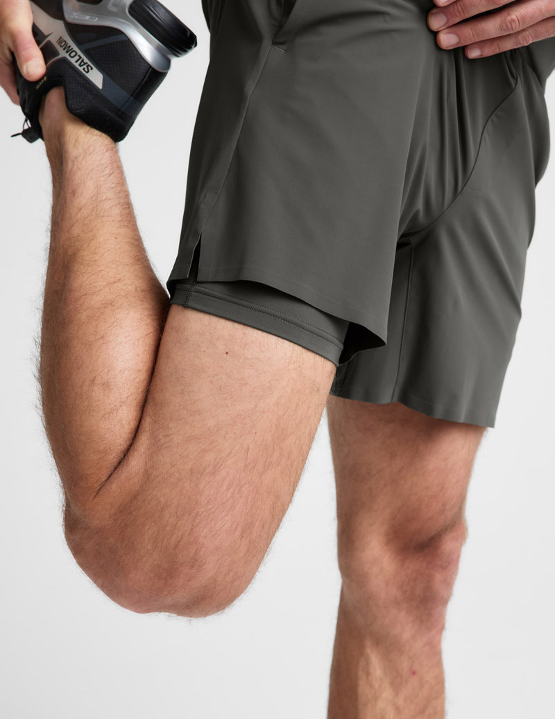 WarpLite Range Lined Short 6"