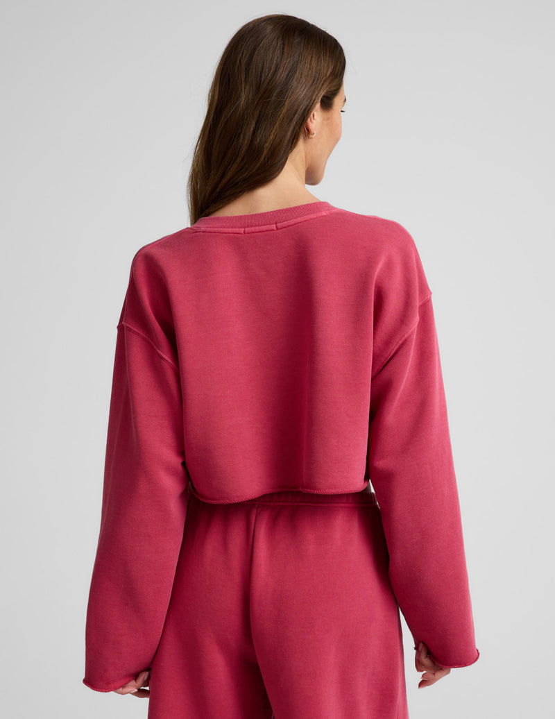 Fade Out Cropped Long Sleeve