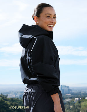 Rain Or Shine Adjustable Hooded Jacket