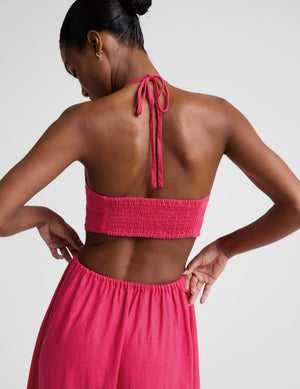 beyond yoga red dress Beyond Yoga Go With The Flow Halter Dress