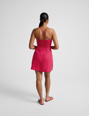 SoftWash Linen Seaside Mini Dress | Beyond Yoga SoftWash Linen Seaside Mini Dress | Beyond Yoga