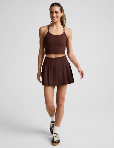 Score Pleated Skirt
