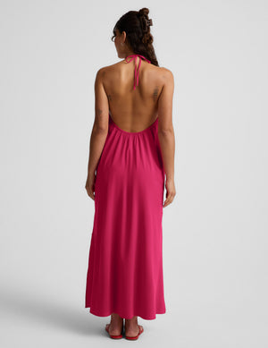 beyond yoga halter dress Beyond Yoga SoftWash Linen Halter Dress
