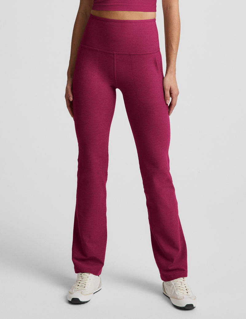 Spacedye™ High Waisted Practice Pocket Bootcut Pant 31"
